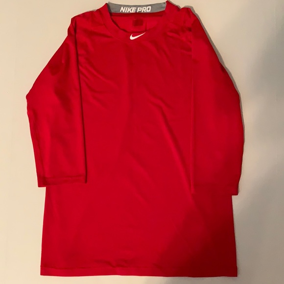 nike pro baseball undershirt